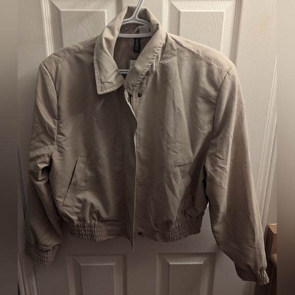H&M Beige Bomber Jacket - S - Picture 1 of 4
